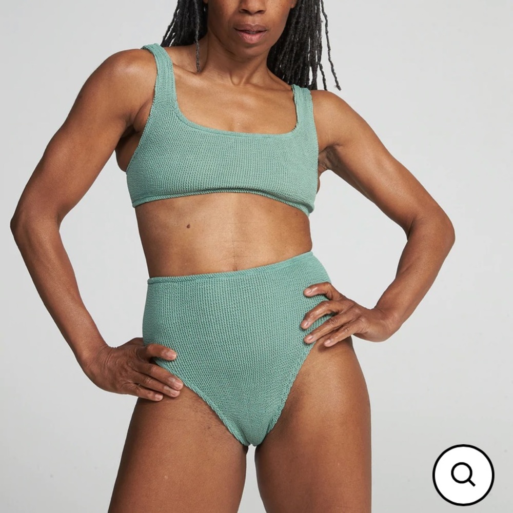 Youswim Aplomb Sage High Waist Two Piece NWT